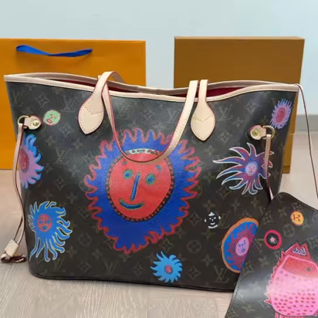 LV Neverfull Tote Bag - Image 2