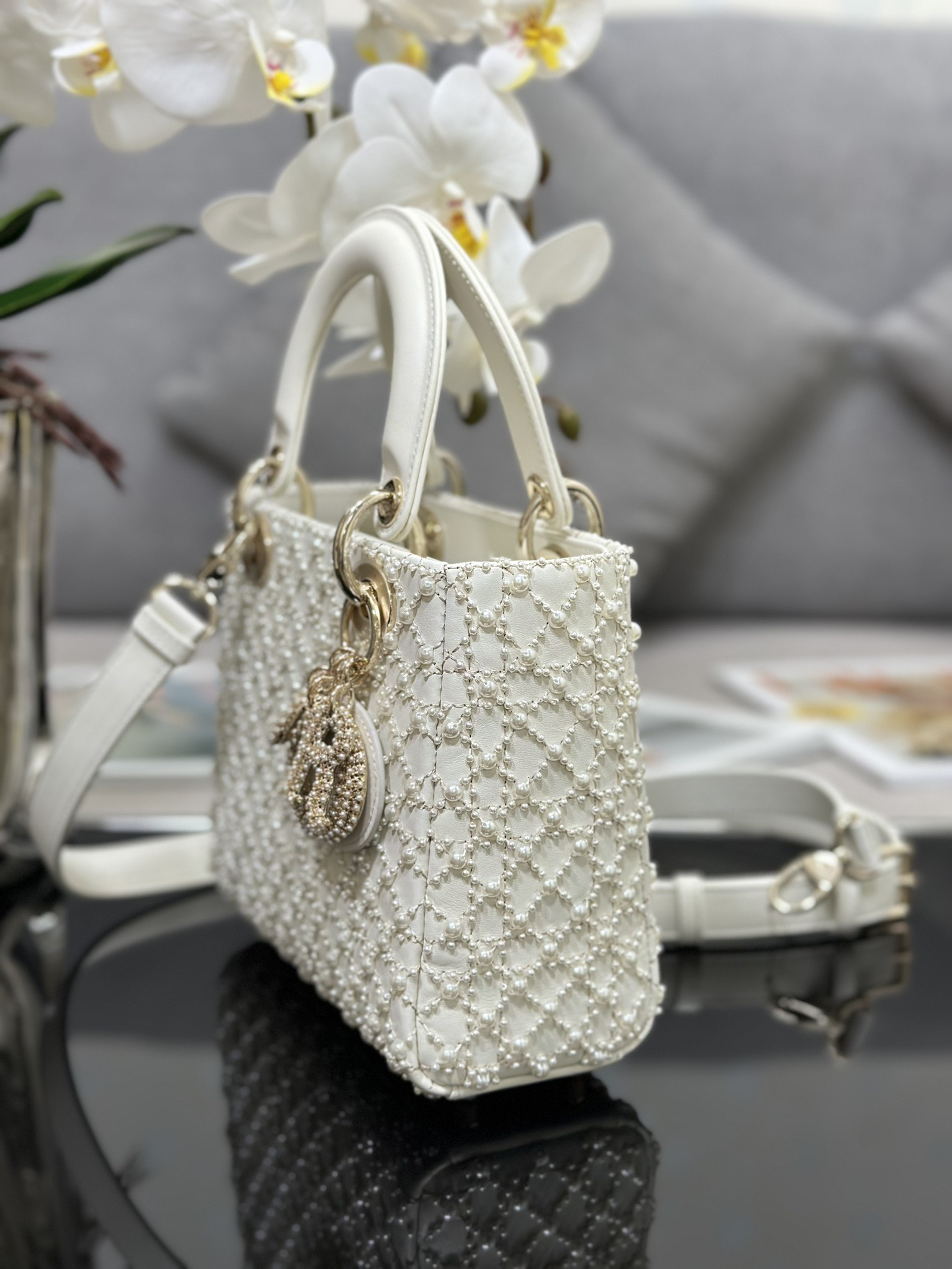 Dior Lady Dior Micro Bag - Top Quality - Image 3