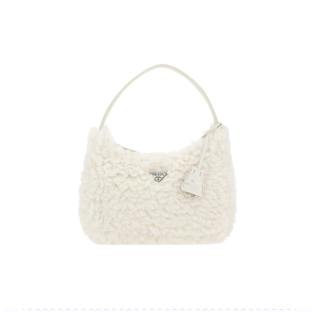 Prada Wool & Cashmere Handbag - Image 1