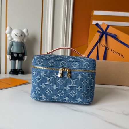 LV Nice Mini Denim Bag - Image 2