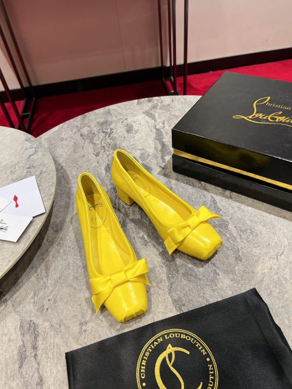 Christian Louboutin Mamaflirt 30 bow-detail leather pumps