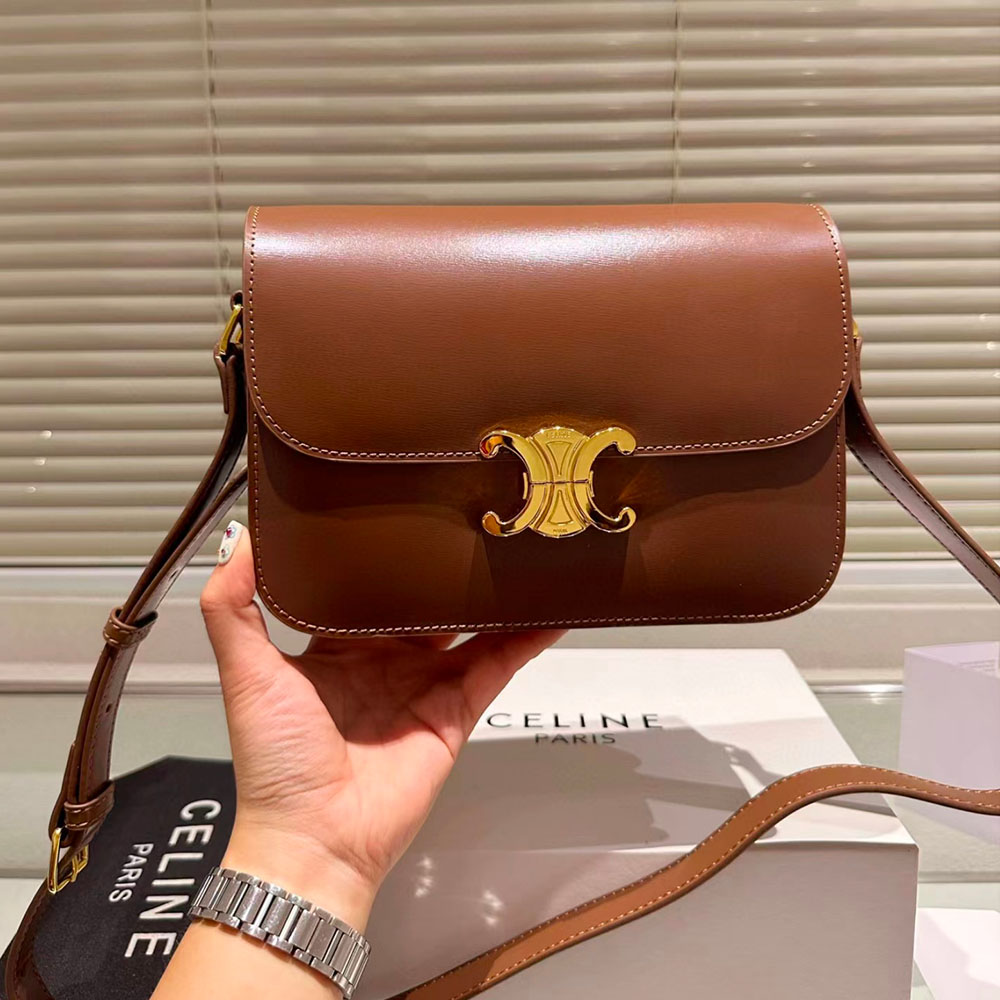 CELINE Triomphe Shoulder Bag Small&Medium - Image 15