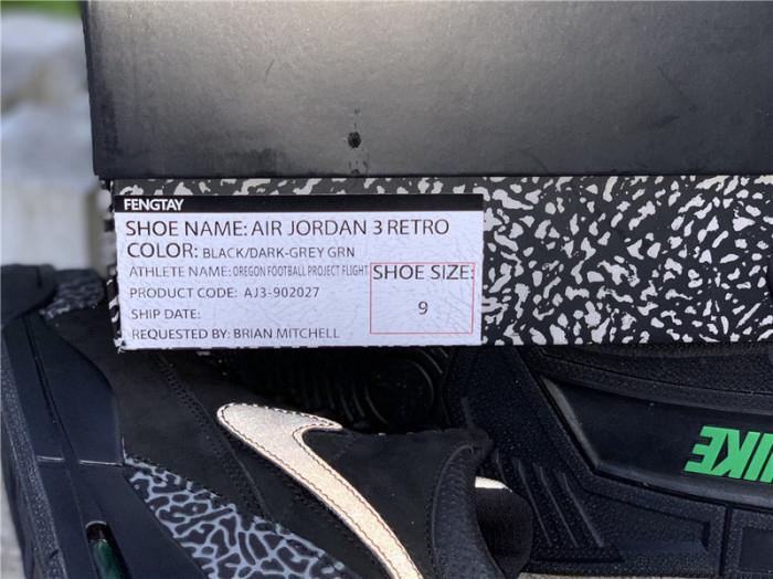AIR JORDAN 3 RETRO OREGON DUCK AJ3-902027 - Image 6