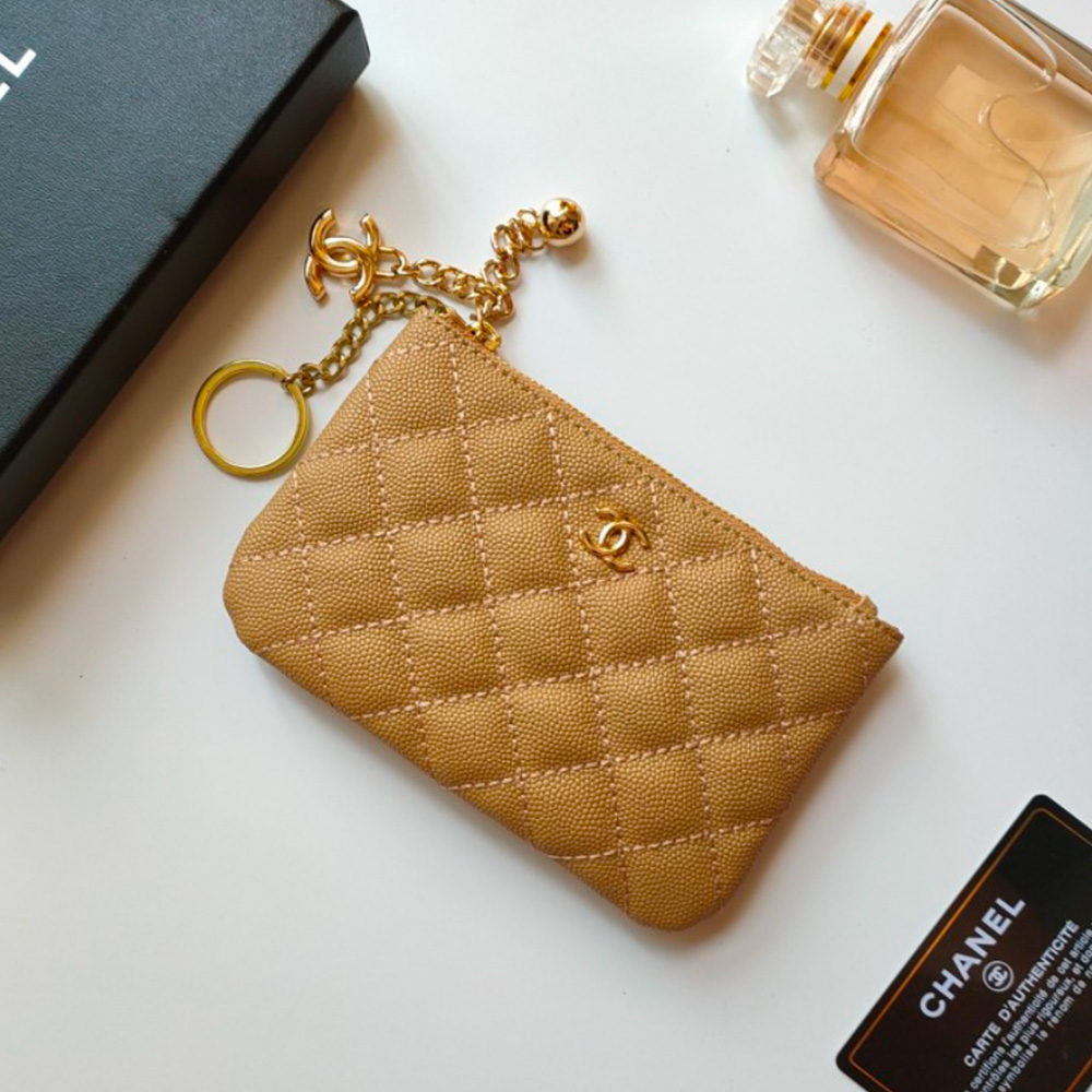 Chanel Pendant Zipper Coin Wallet - Image 7
