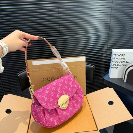 LV Sunset Monogram Denim Bag - Image 5