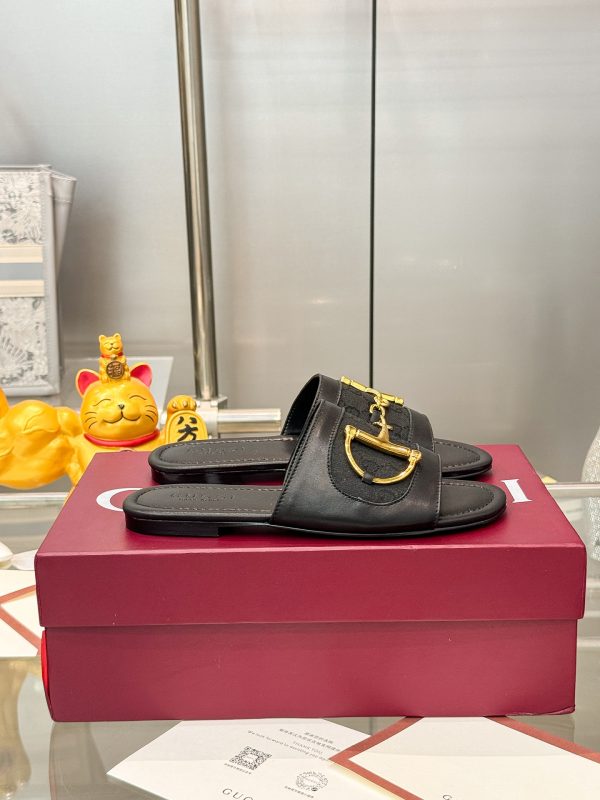 Gucci Horsebit Women Bulk Slide Sandals