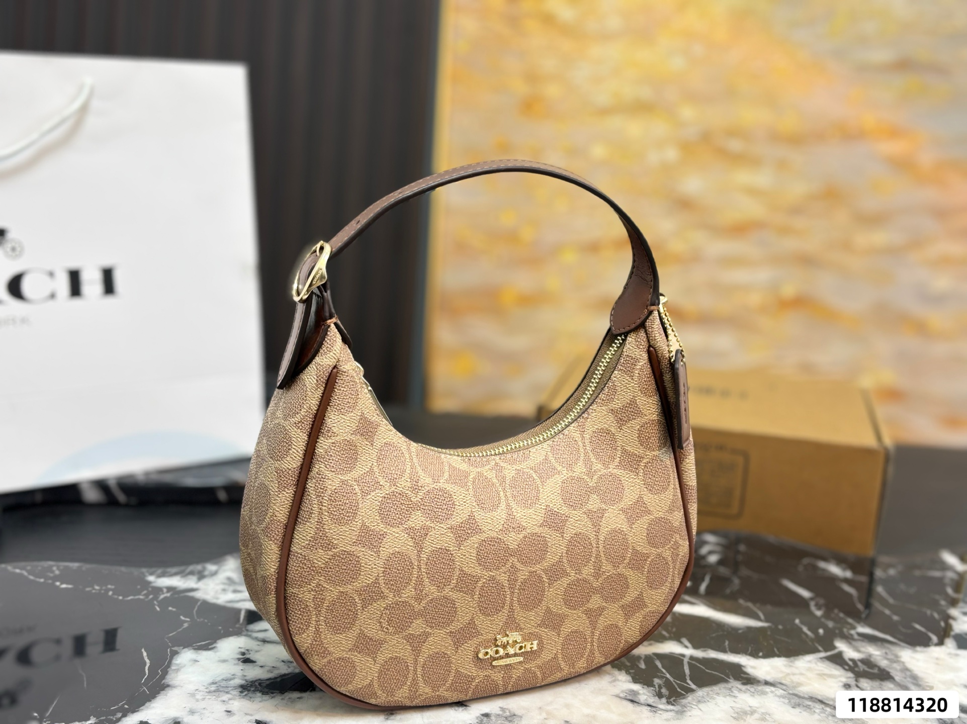 Coach Mira Crescent Bag - Image 7