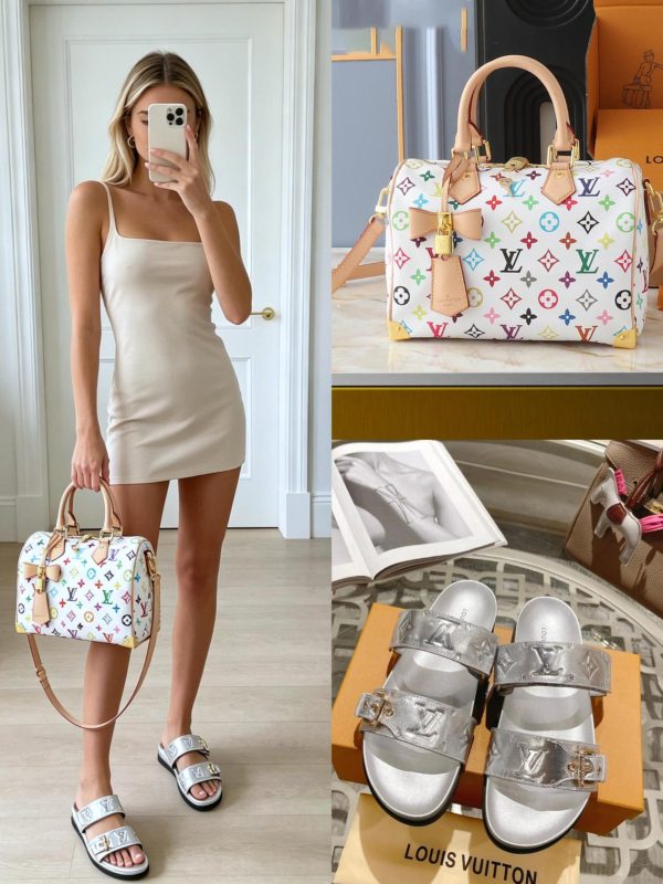 LV Shoes & Bag Set