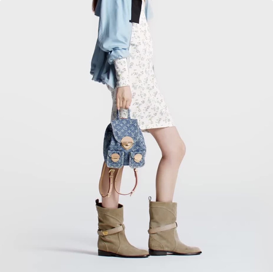LV VENICE Denim Backpack M46836 - Image 2