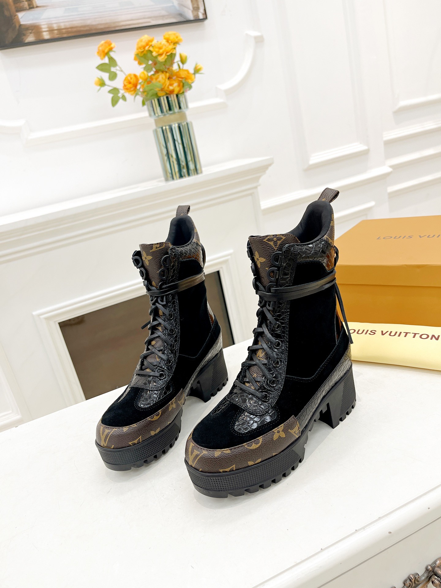 LV Ankle Boots - Image 2