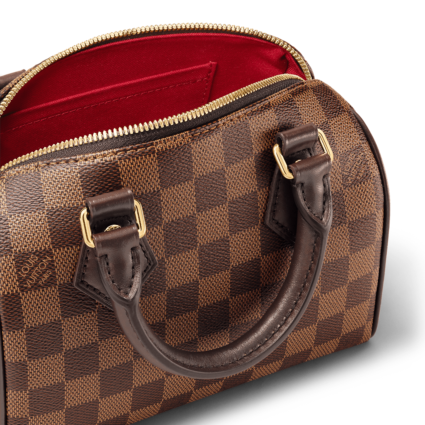LV Speedy Bandoulière 20 Damier Ebene Women Handbag - Image 6