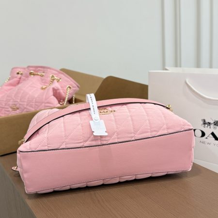 Coach Evelyn Denim Lucky Bag - Image 8