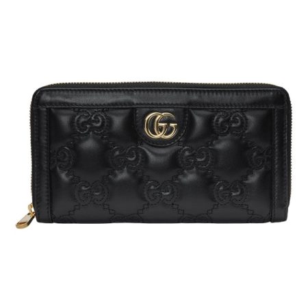 Gucci Unisex GG Marmont Zip Around Wallet