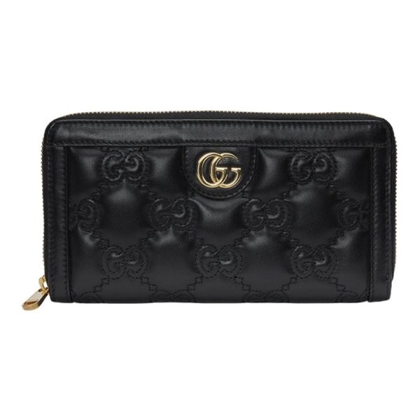 Gucci Unisex GG Marmont Zip Around Wallet