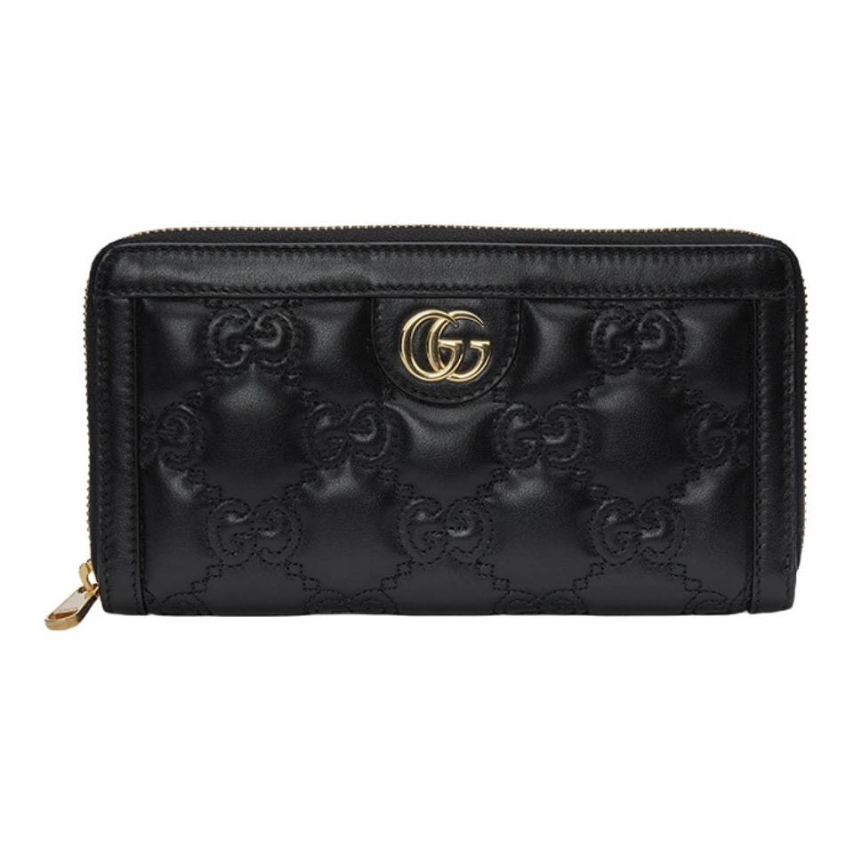 Gucci Unisex GG Marmont Zip Around Wallet - Image 1