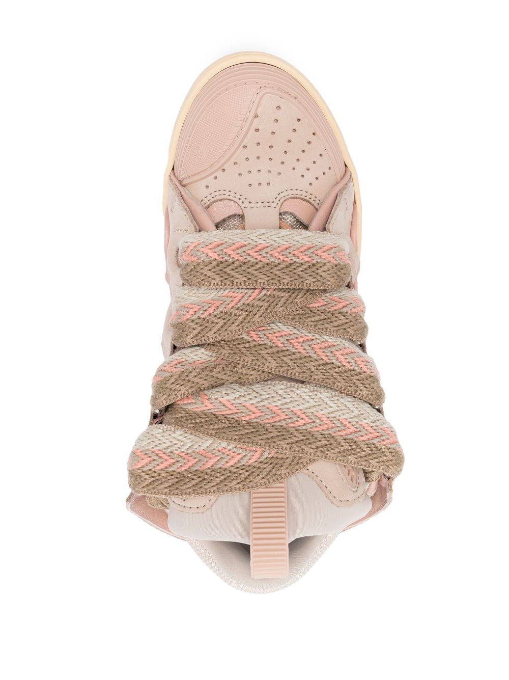Lanvin LEATHER CURB SNEAKERS - Image 2
