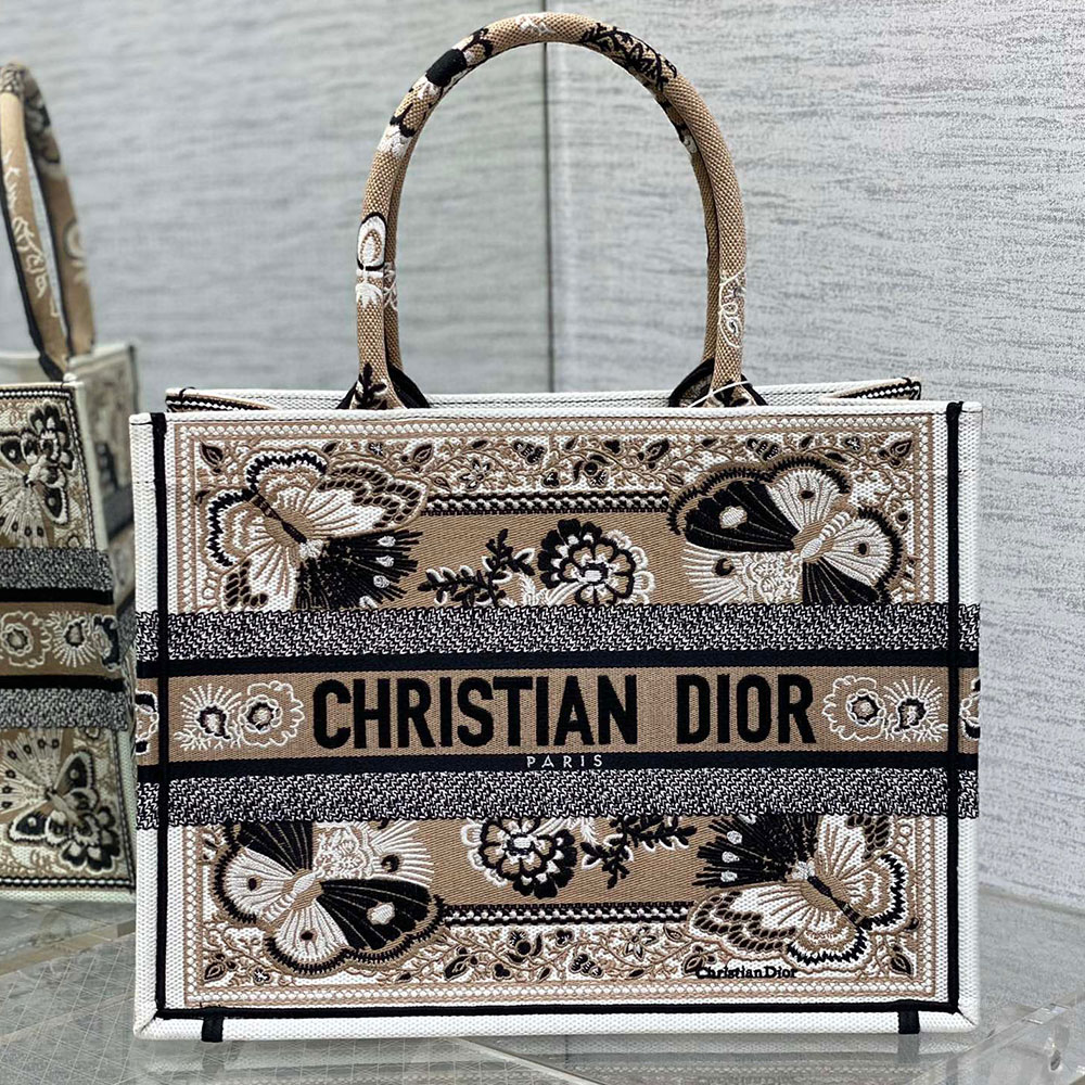 DIOR Book Tote Butterfly Series Bags - Image 9
