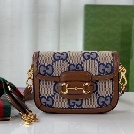 GUCCI 1955 Horsebit Shoulder Bag Mini - Image 5