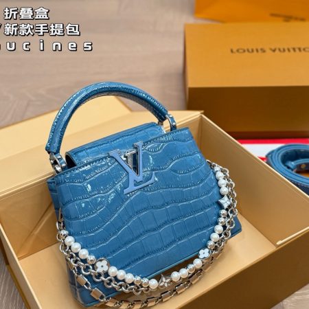 LV Capucines Handbag - Image 4