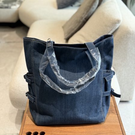Celine Denim Tote Bag - Image 5