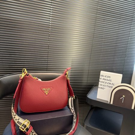 Prada Triangle Logo Shoulder Bag - Image 2