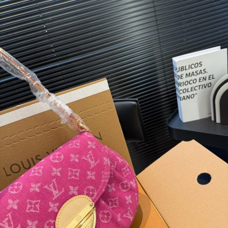 LV Sunset Monogram Denim Bag - Image 7