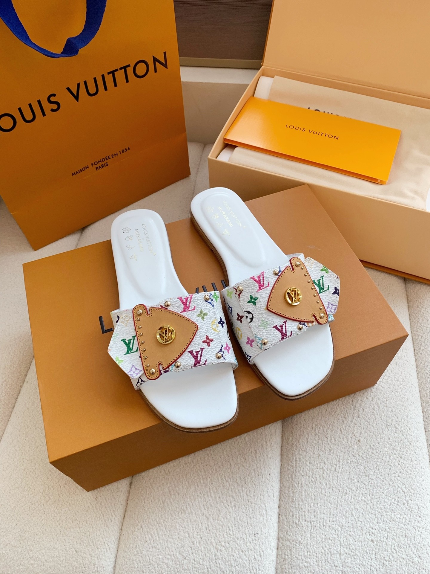 LV x TM Sandals - Image 1