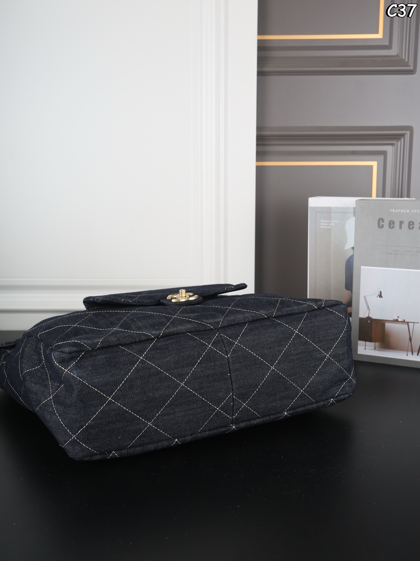 Chanel 25C Denim Bag - Image 5