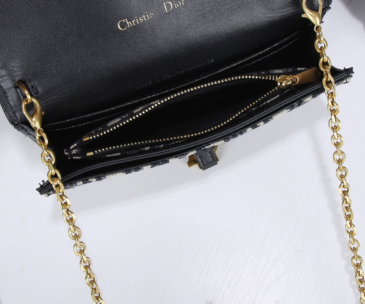 Dior SADDLE Bag Blue Dior Oblique Jacquard - Image 8