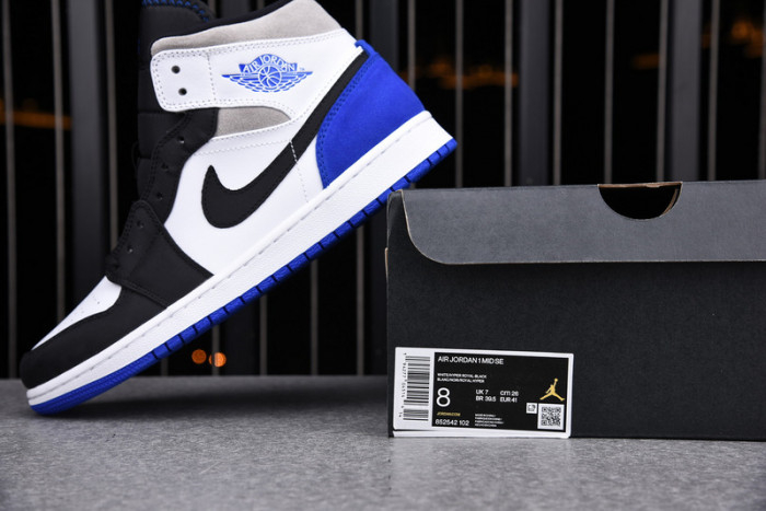 Air Jordan 1 Mid SE Union Royal 852542-102 - Image 11