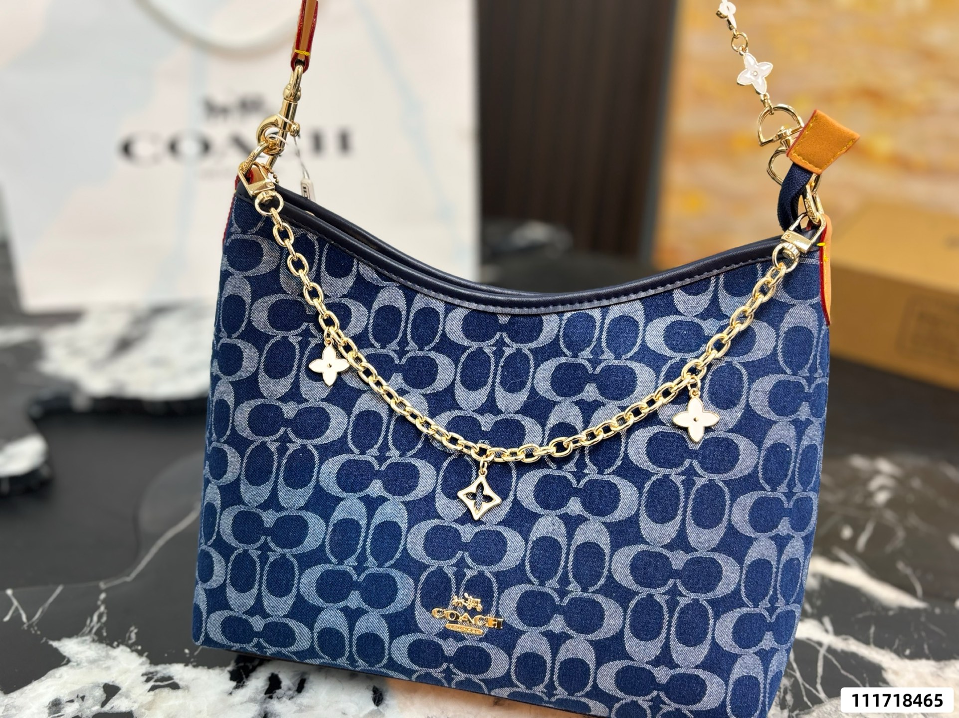 Coach Laurel Chain Wave Bag - Image 5