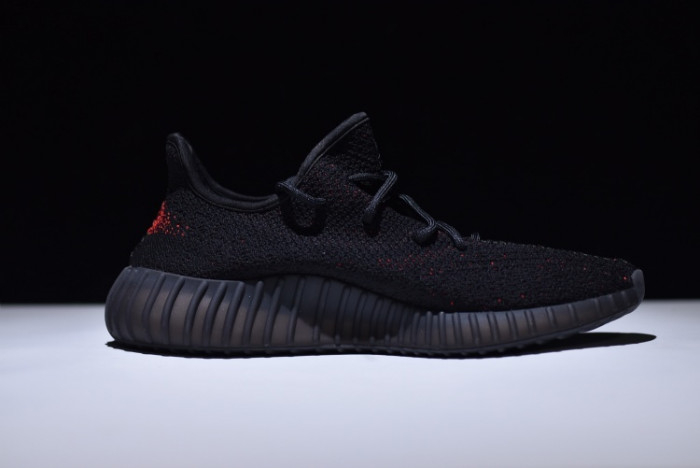 Yeezy Supreme Boost 350 V2 BLACK AND RED - Image 5