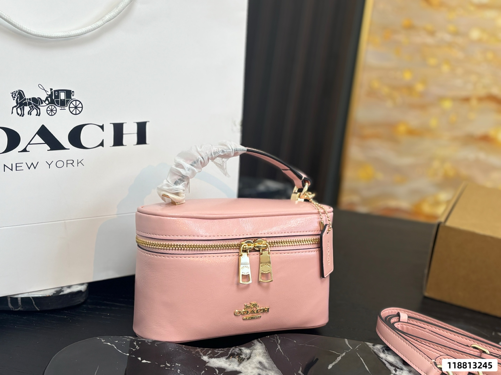 Coach Cosmetic Bag - Image 8