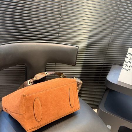LV Suede Hobo Bag - Image 3