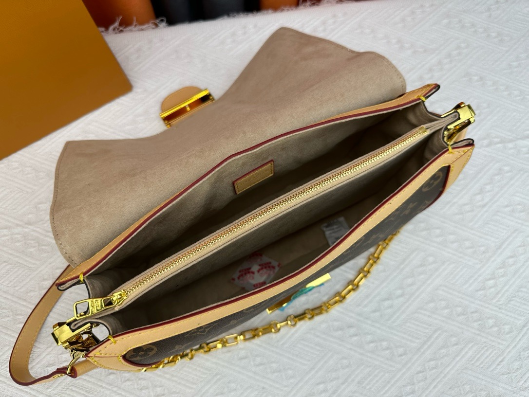 LV Smooth Dauphine MM Black Bag - Image 16