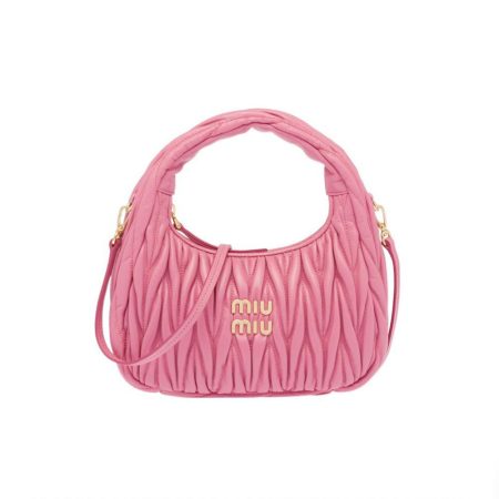 MIU MIU Wander Matelassé Hobo Bag Mini&Small - Image 8