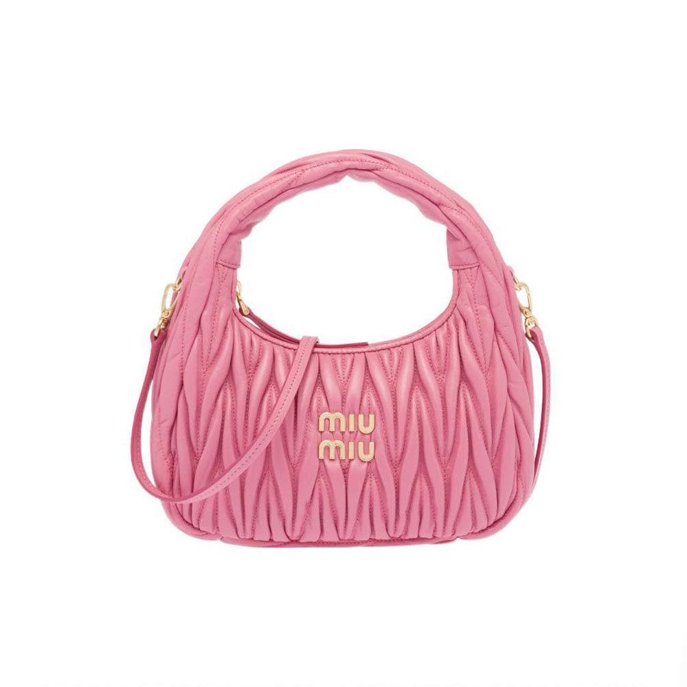 MIU MIU Wander Matelassé Hobo Bag Mini&Small - Image 8
