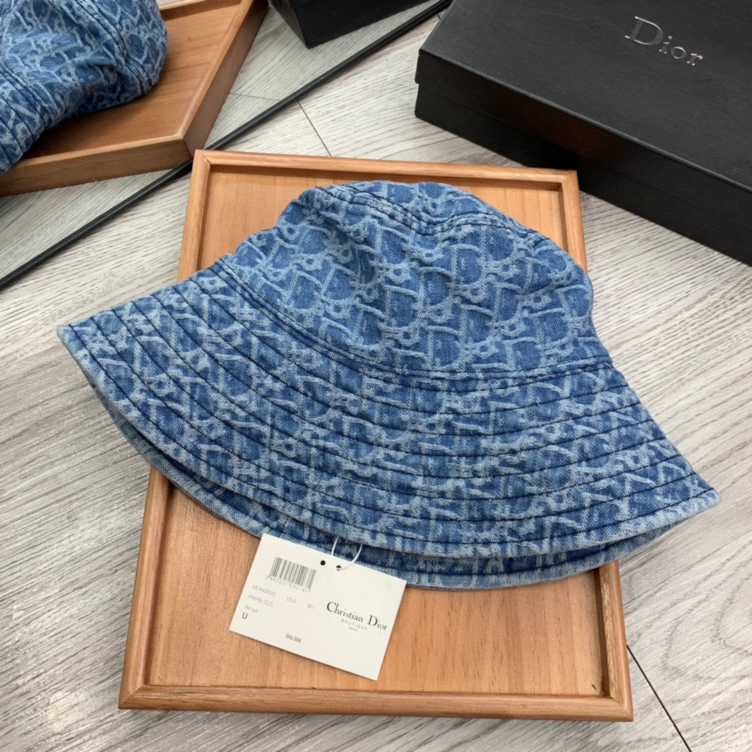 Dior Cowboy Big-brimmed Fisherman Hat Sunhat - Image 1
