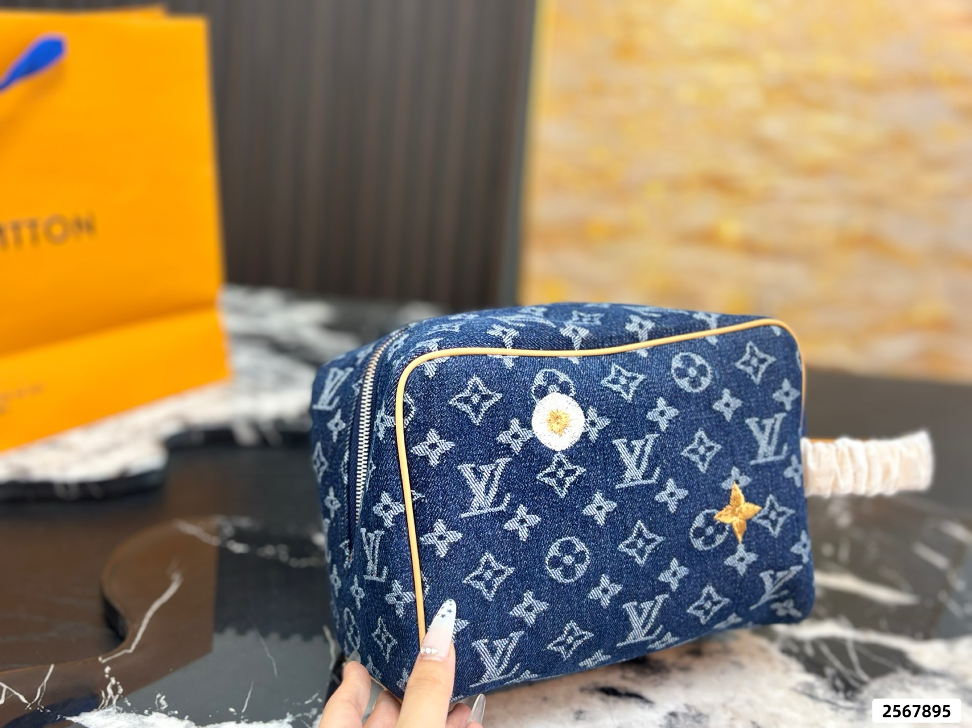 LV Cosmetic Bag - Image 8