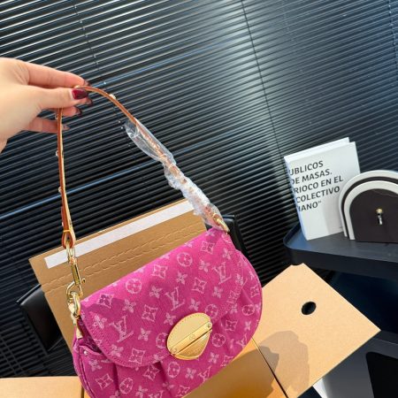 LV Sunset Monogram Denim Bag - Image 6