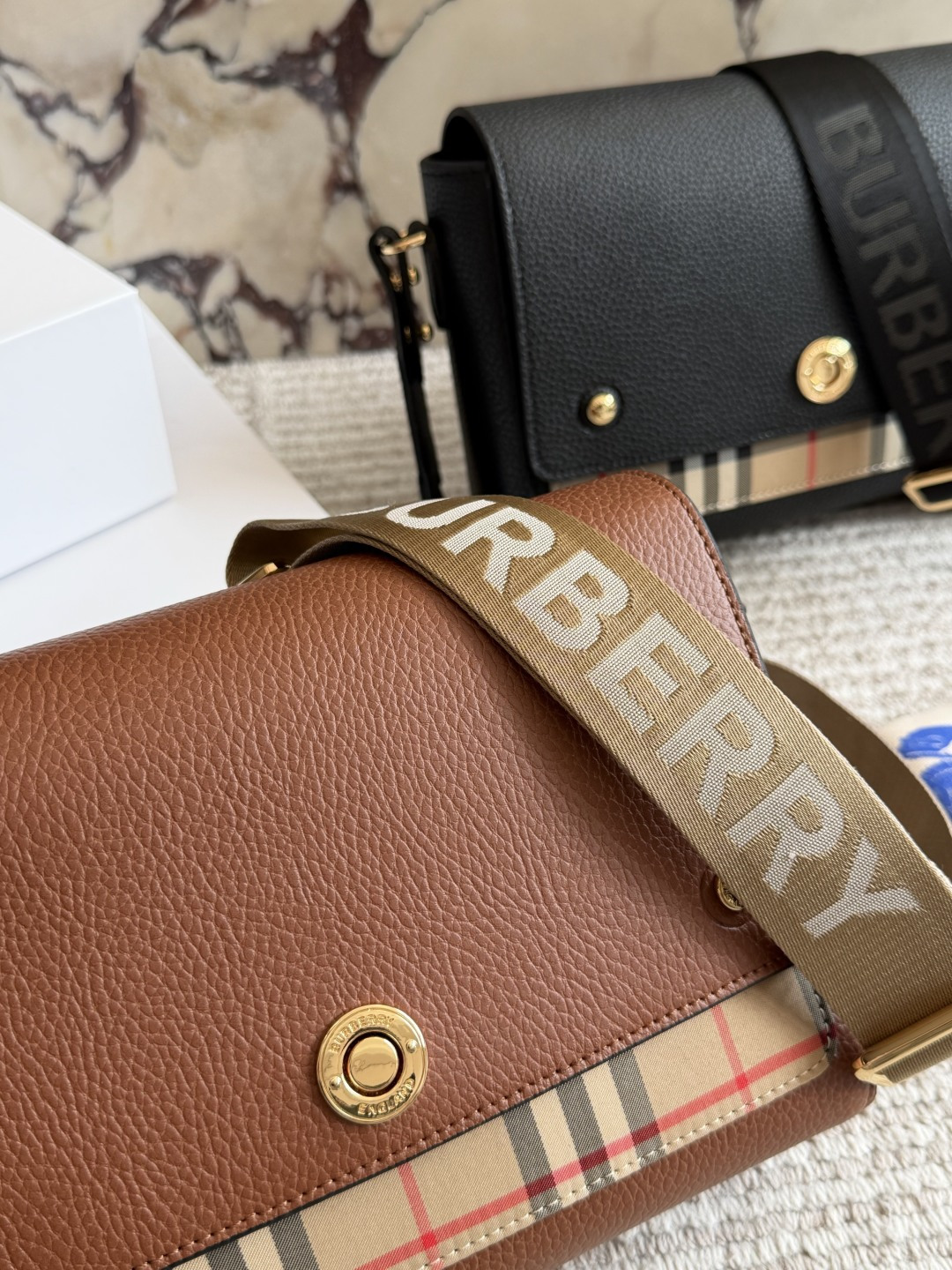 Burberry Vintage Check Note Shoulder Bag - Image 3