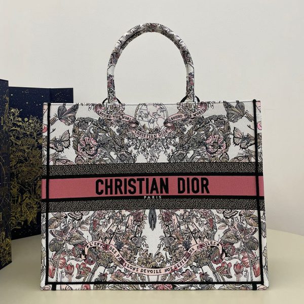 DIOR Book Tote Butterfly Series Bags