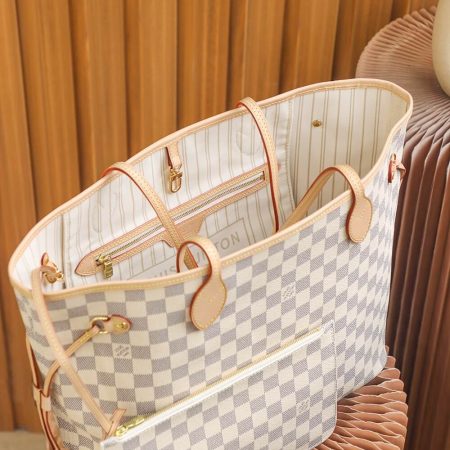 LV Neverfull MM Bag Mirror Version - Image 6