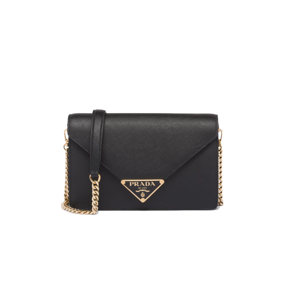 Prada Saffiano Shoulder Bag - Image 1