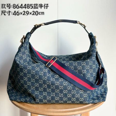 Gucci GG Canvas Brera Crossbody Bag - Image 2