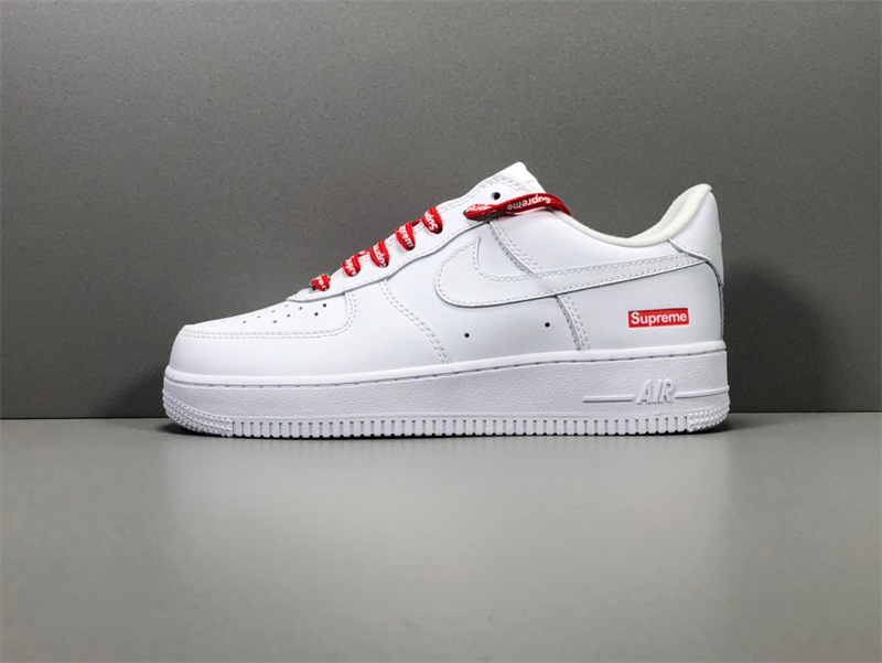 Nike Air Force 1 Low Supreme White - CU9225-100 - Image 1