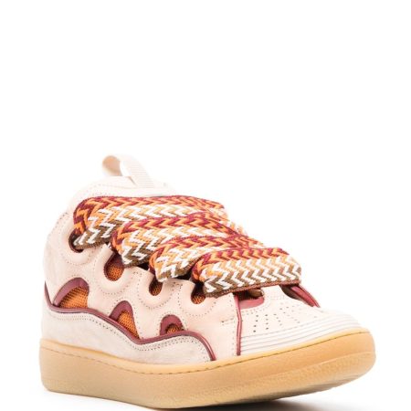 Lanvin LEATHER CURB SNEAKERS - Image 2