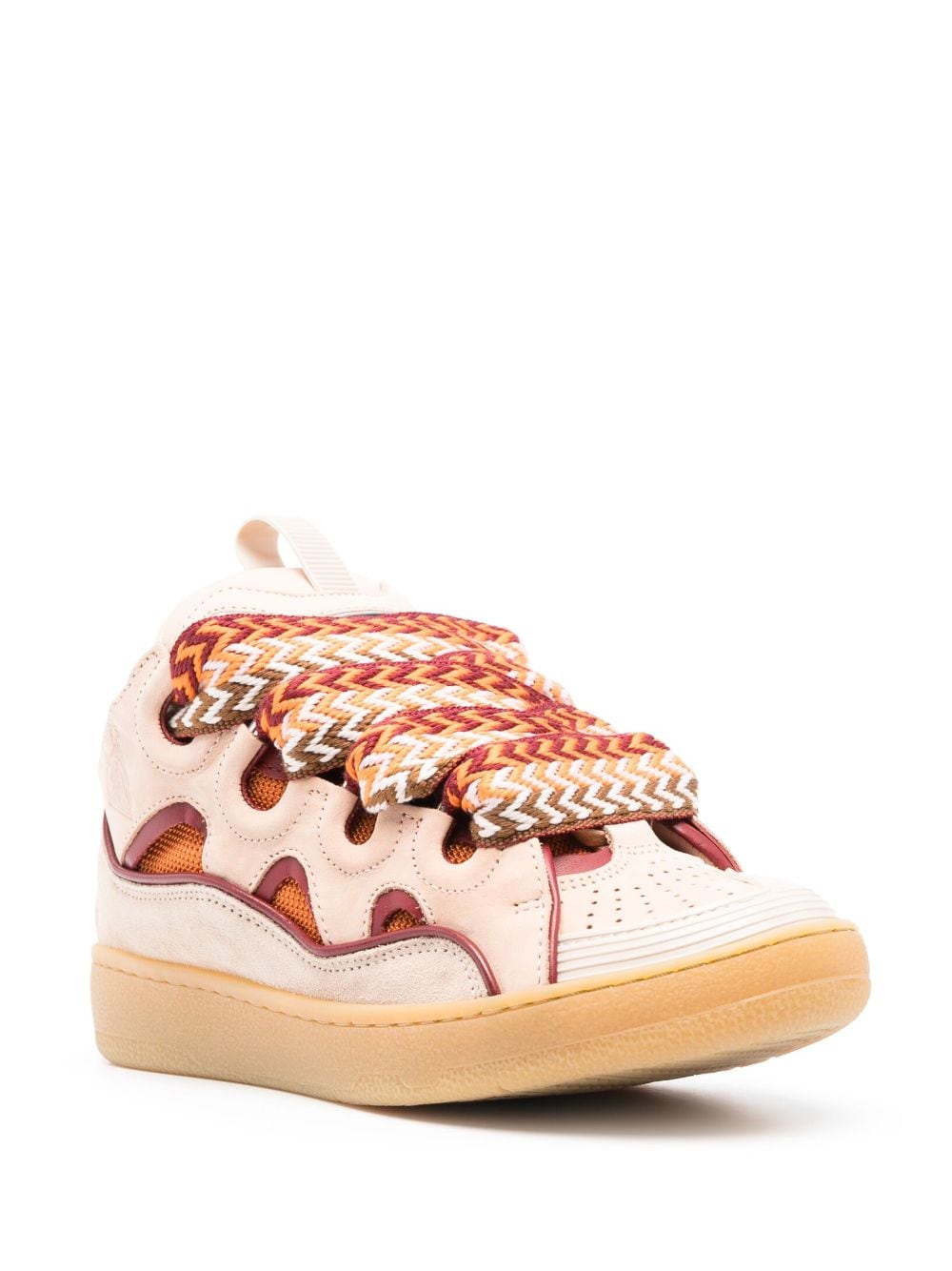 Lanvin LEATHER CURB SNEAKERS - Image 2