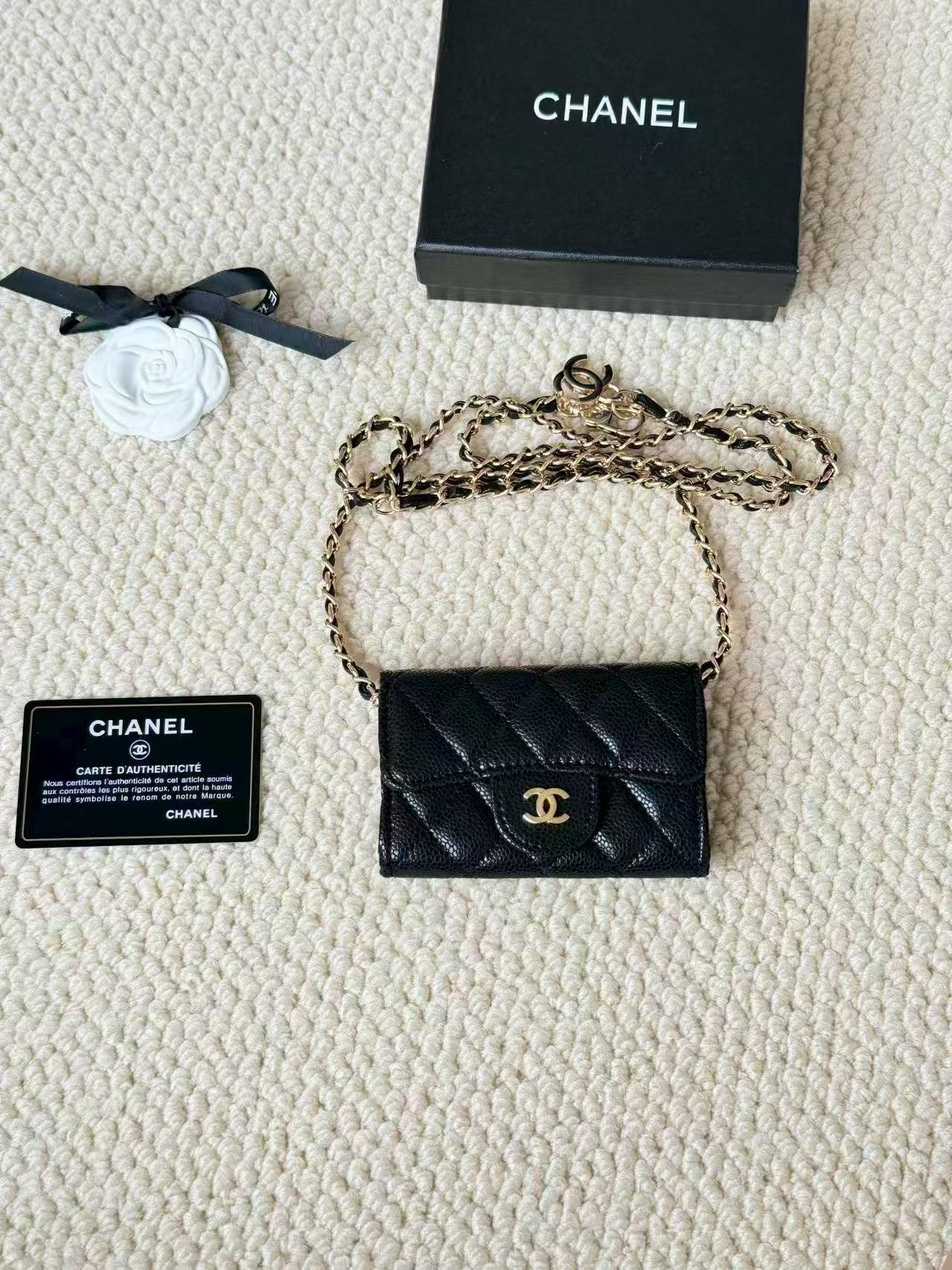 Chanel Mini Pouch Bag - Image 1