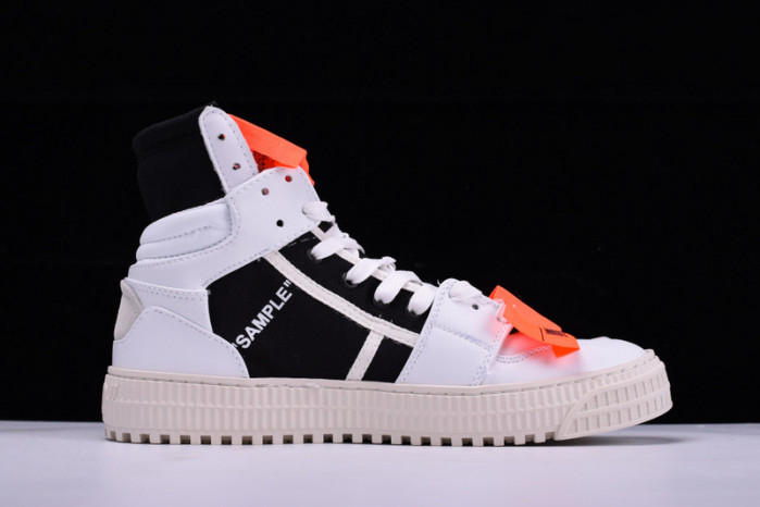 Off-White 3.0 Low Sneaker (Black & White) OMIA065S188000161001 - Image 13